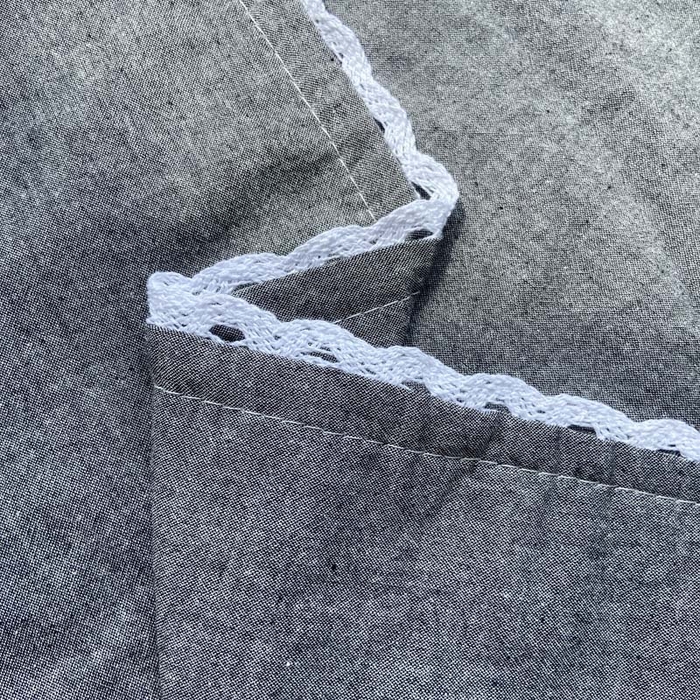 91家纺网 家纺一手货源 找家纺 卡奥家纺 2025新款A类纯棉色织枕套单枕套枕套单件 黑青年