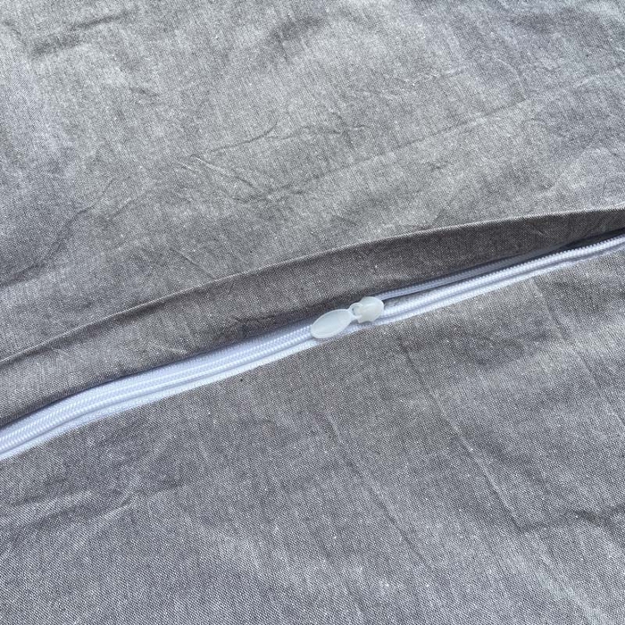 91家纺网 家纺一手货源 找家纺 卡奥家纺 2025新款A类纯棉色织枕套单枕套枕套单件 浅灰