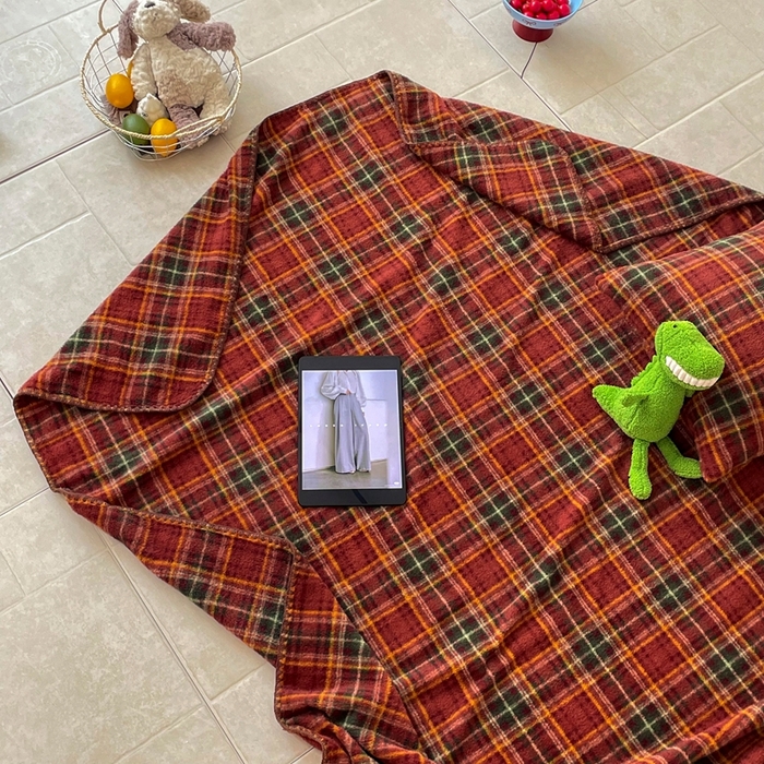 91家纺网 家纺一手货源 找家纺 晚爱家纺（原晚安家居） 2025新款跨境暖羊绒双面绵羊绒沙发毯多功能盖毯 节日派对