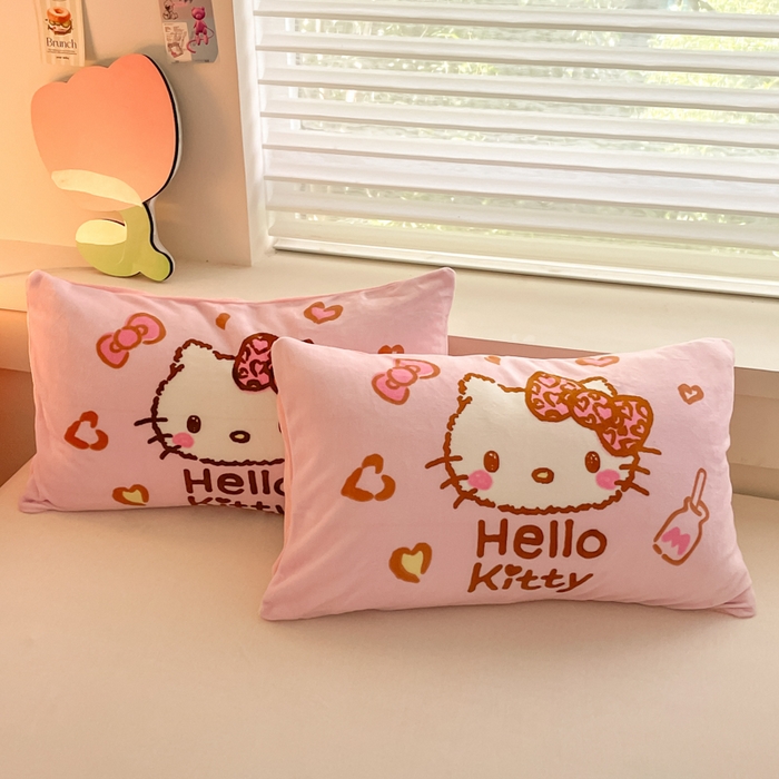 91家纺网 家纺一手货源 找家纺 金爱家 2025新款卡通多功能牛奶绒羊羔绒毛毯 羊羔绒-粉粉豹纹kt