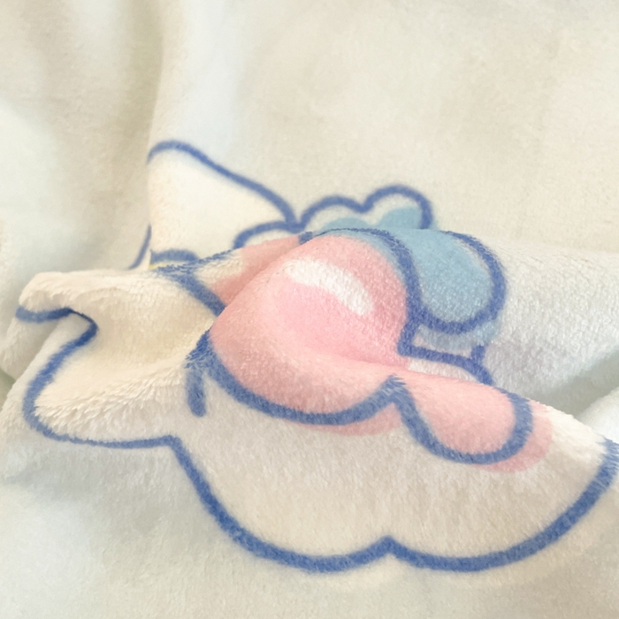 91家纺网 家纺一手货源 找家纺 金爱家 2025新款卡通多功能牛奶绒羊羔绒毛毯 羊羔绒-开心大耳狗