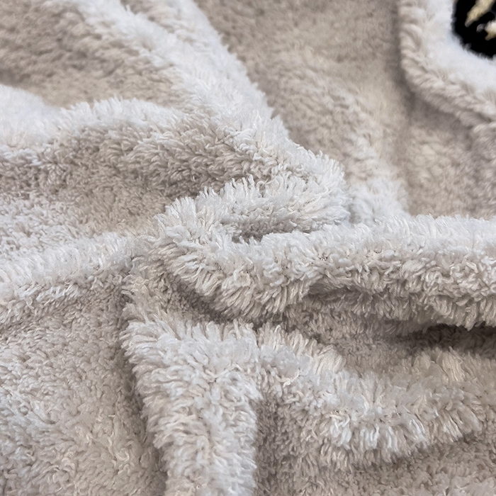 91家纺网 家纺一手货源 找家纺 金爱家 2025新款泰迪绒毛巾绣四件套 泰迪绒-快乐狗