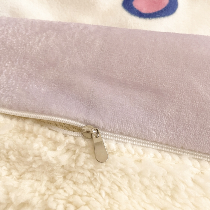 91家纺网 家纺一手货源 找家纺 金爱家 2025新款卡通多功能牛奶绒羊羔绒毛毯 羊羔绒-乐趣库洛米