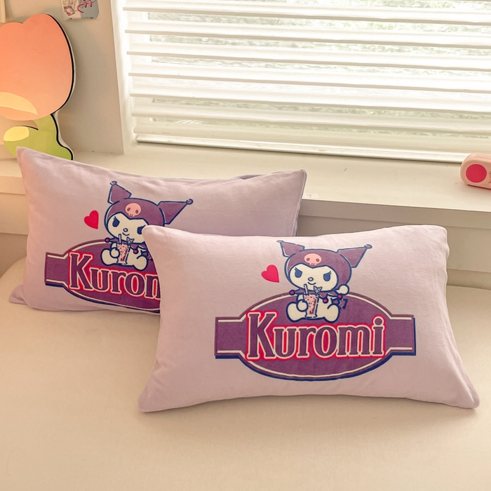 91家纺网 家纺一手货源 找家纺 金爱家 2025新款卡通多功能牛奶绒羊羔绒毛毯 羊羔绒-乐趣库洛米