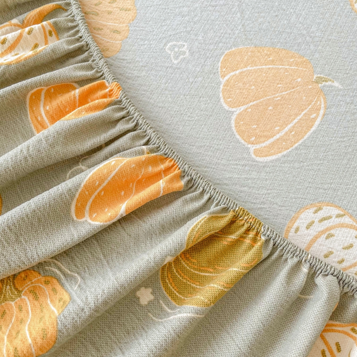 91家纺网 家纺一手货源 找家纺 （总）金泰莱 2025新款木棉双层纱印花床笠