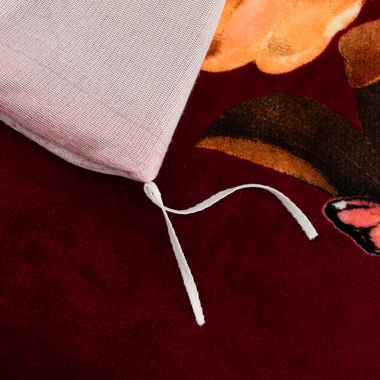 91家纺网 家纺一手货源 找家纺 贝诗梦 2025直播8.5斤高克重牛奶绒金貂法莱绒保暖四件套 花香