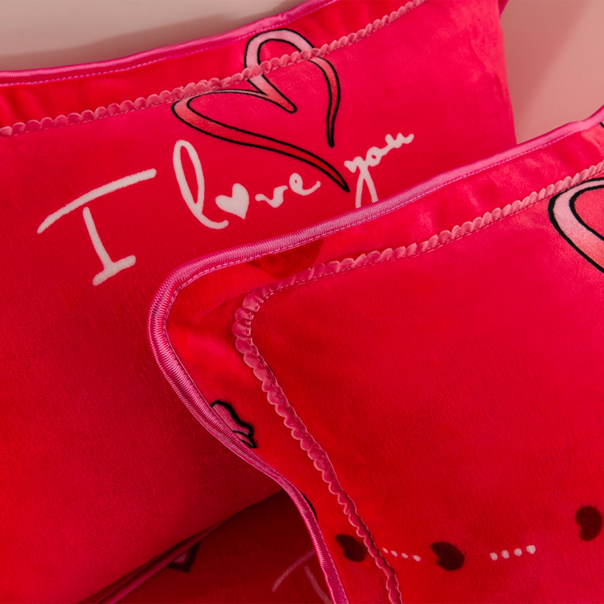 91家纺网 家纺一手货源 找家纺 贝诗梦 2025直播8.5斤高克重牛奶绒金貂法莱绒保暖四件套 一生所爱