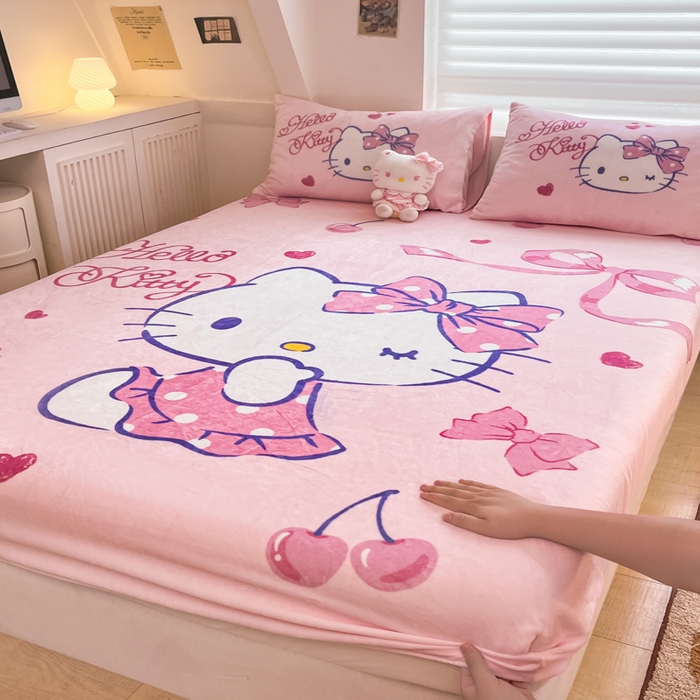 91家纺网 家纺一手货源 找家纺 （总）金爱家 2025新款高克重牛奶绒单品系列保暖床单床笠单件