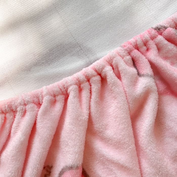 91家纺网 家纺一手货源 找家纺 金爱家 2025新款高克重牛奶绒单品系列保暖床单床笠单件 绒-D爱心kt