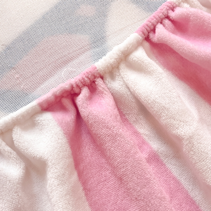 91家纺网 家纺一手货源 找家纺 金爱家 2025新款高克重牛奶绒单品系列保暖床单床笠单件 绒-D草莓冰淇淋美乐蒂