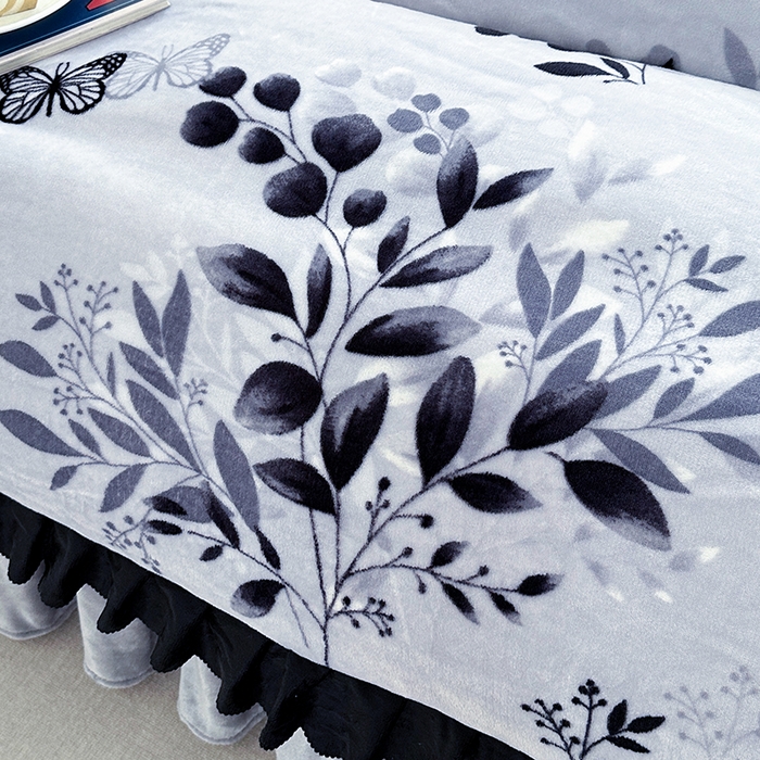 91家纺网 家纺一手货源 找家纺 望淮家纺 2025新款韩版牛奶绒四件套 梦里水乡