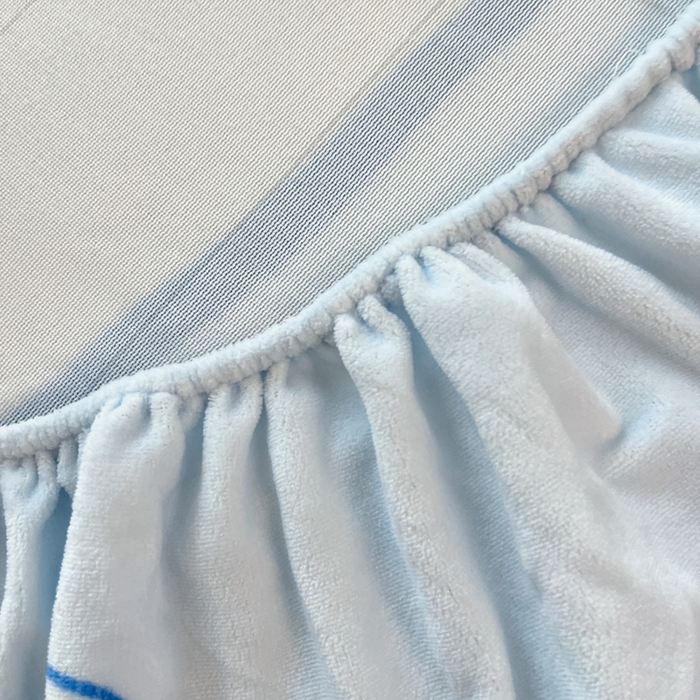 91家纺网 家纺一手货源 找家纺 金爱家 2025新款高克重牛奶绒单品系列保暖床单床笠单件 绒-D开心大耳狗