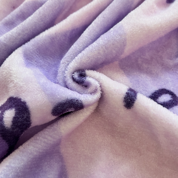 91家纺网 家纺一手货源 找家纺 金爱家 2025新款高克重牛奶绒单品系列保暖床单床笠单件 绒-D桃心美美库洛米