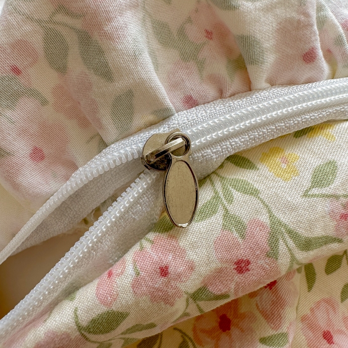 91家纺网 家纺一手货源 找家纺 欧尚 2025新款亲肤碎花云柔棉四件套 花洛