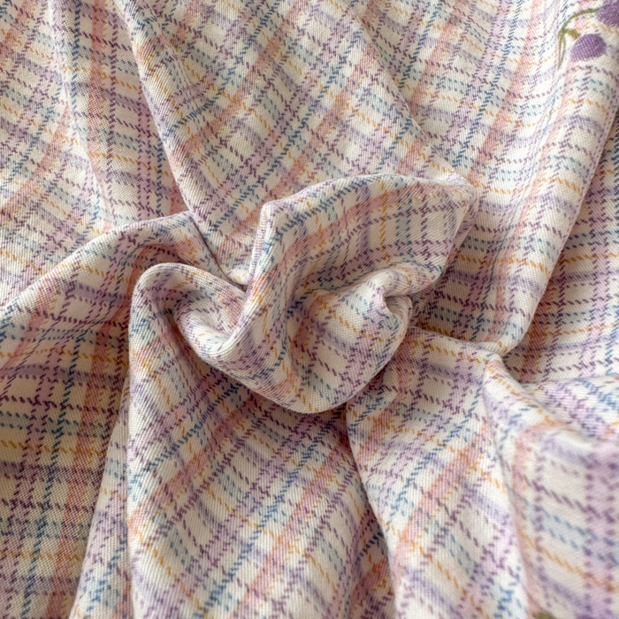 91家纺网 家纺一手货源 找家纺 欧尚 2025新款亲肤碎花云柔棉四件套 樱桃酱