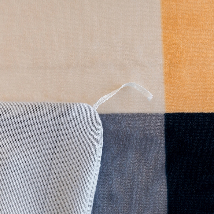 91家纺网 家纺一手货源 找家纺 博兰蒂 2025新款床裙款高克重牛奶绒印花四件套 绅士格