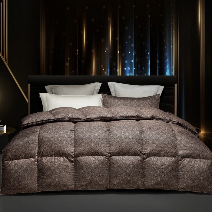 91家纺网 家纺一手货源 找家纺 （总）织梦人羽绒工厂店 2025新款高端100支长绒棉德国进口软银丝全棉95鹅绒羽绒被