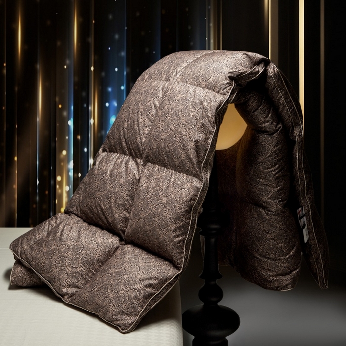 91家纺网 家纺一手货源 找家纺 （总）织梦人羽绒工厂店 2025新款高端100支长绒棉德国进口软银丝全棉95鹅绒羽绒被