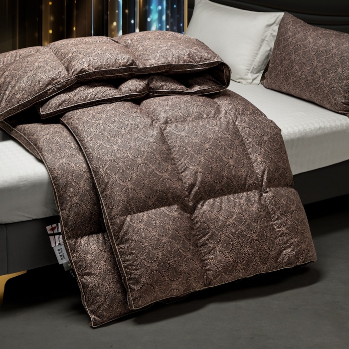 91家纺网 家纺一手货源 找家纺 （总）织梦人羽绒工厂店 2025新款高端100支长绒棉德国进口软银丝全棉95鹅绒羽绒被