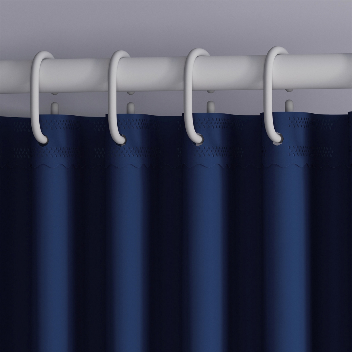 91家纺网 家纺一手货源 找家纺 佳梦家纺 2025新款学生坐床蚊帐-星星系列 星星-藏青