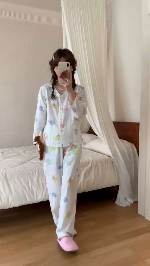 91家纺网 家纺一手货源 找家纺 （总） 纽约生活 2025新款有氧纱V领套装（会员-5）