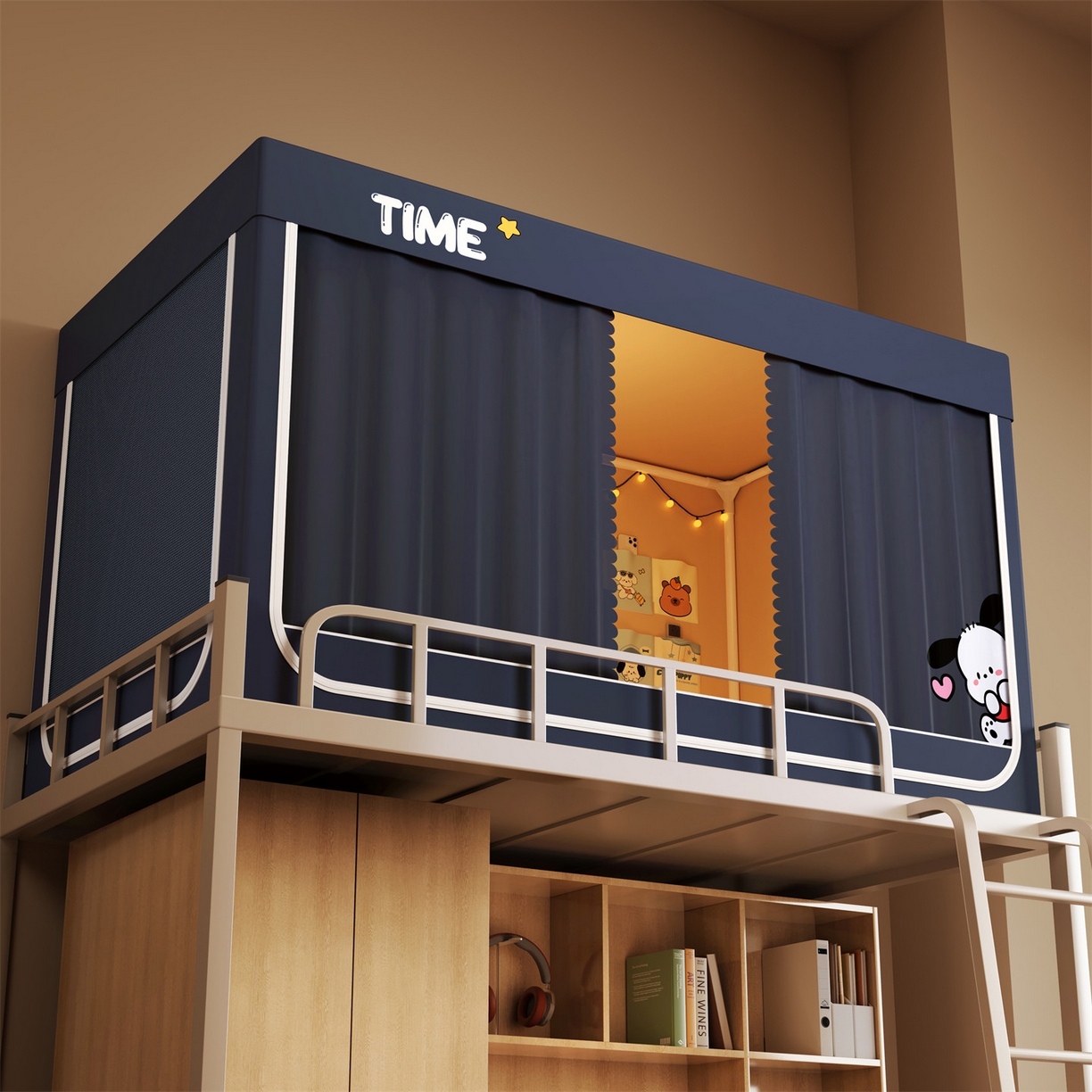 91家纺网 家纺一手货源 找家纺 （总）佳梦家纺 2025新款学生坐床烫画蚊帐