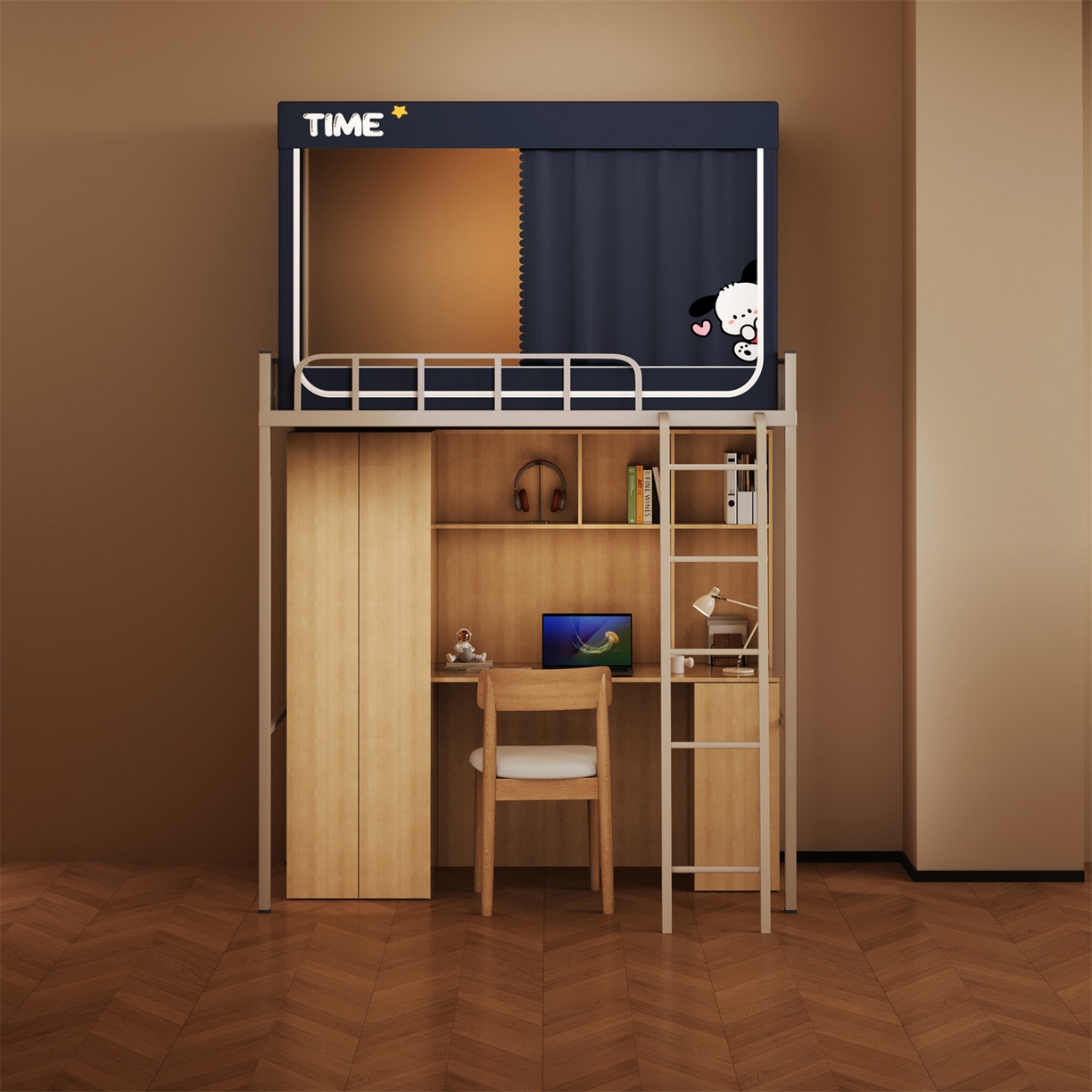 91家纺网 家纺一手货源 找家纺 佳梦家纺 2025新款学生坐床烫画蚊帐 爱心元宝