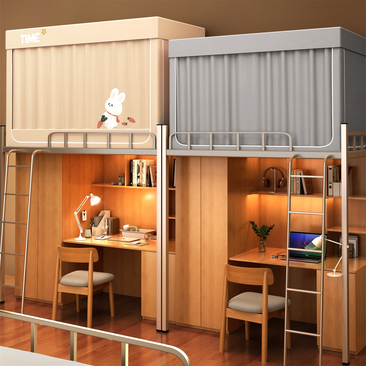 91家纺网 家纺一手货源 找家纺 佳梦家纺 2025新款学生坐床烫画蚊帐 小白