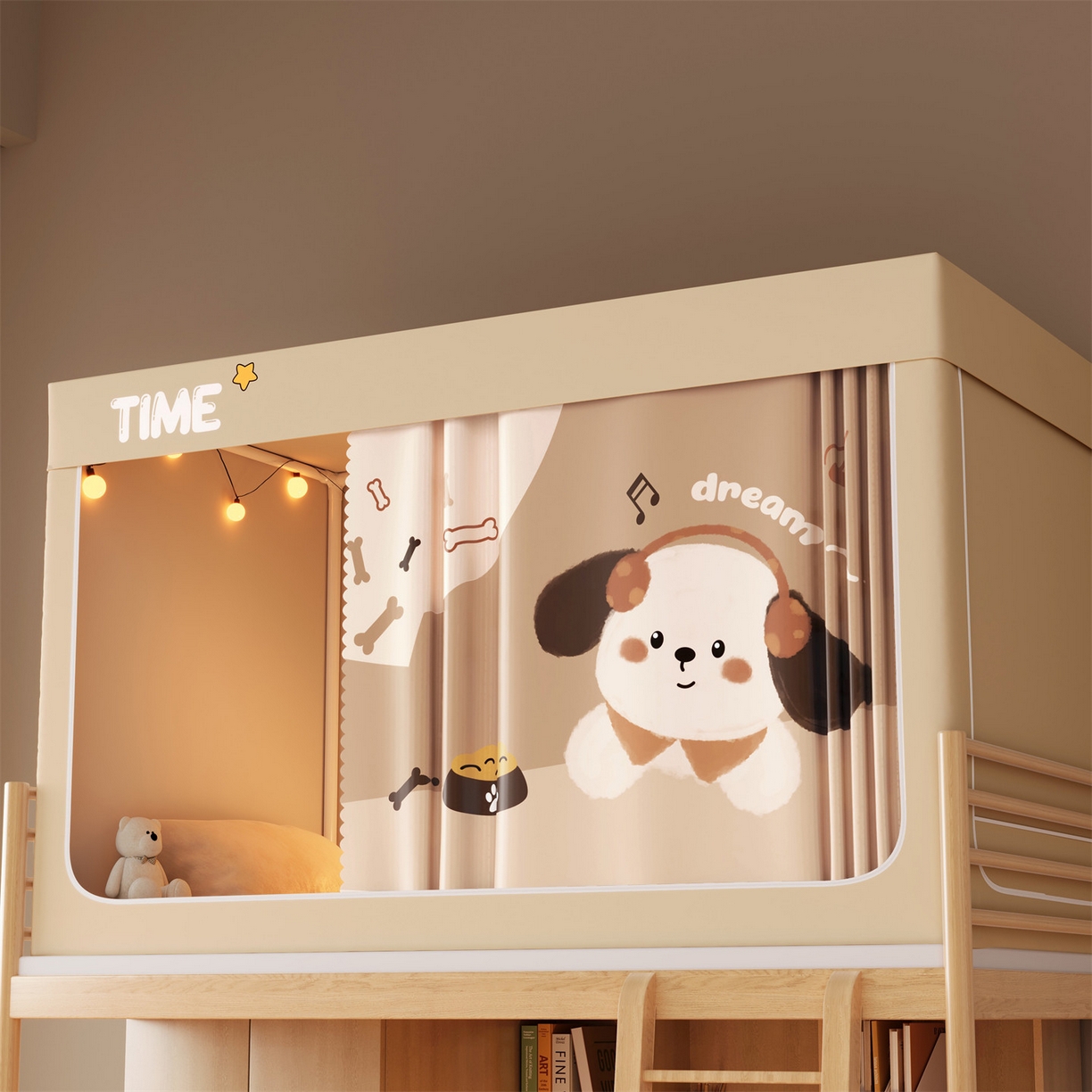 91家纺网 家纺一手货源 找家纺 （总）佳梦家纺 2025新款学生坐床蚊帐-印花系列