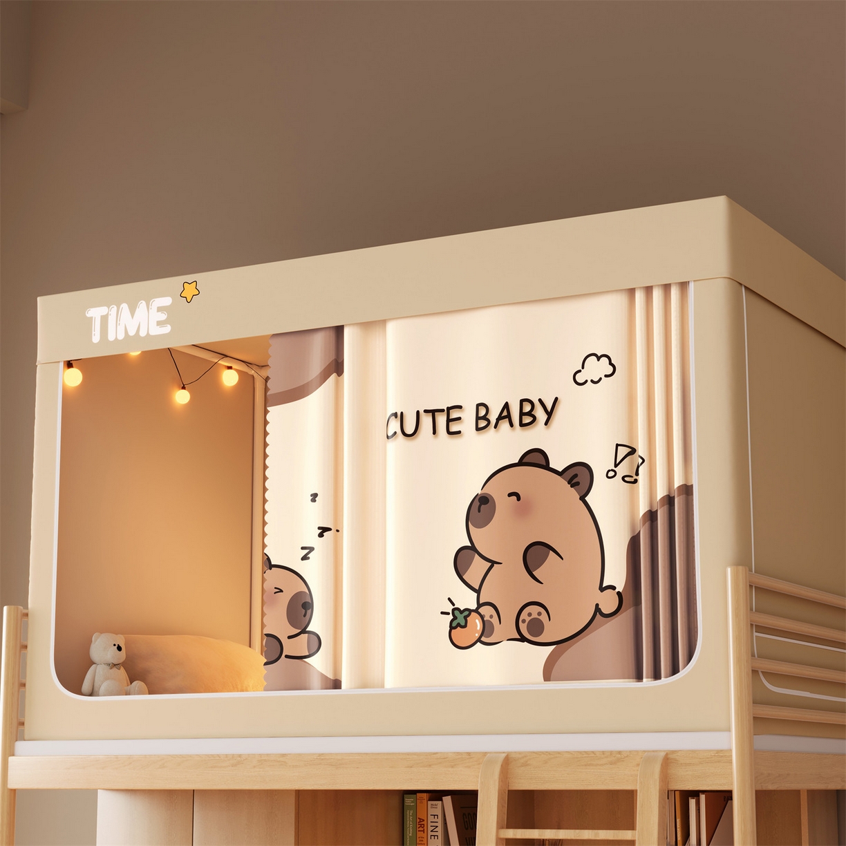 91家纺网 家纺一手货源 找家纺 （总）佳梦家纺 2025新款学生坐床蚊帐-印花系列