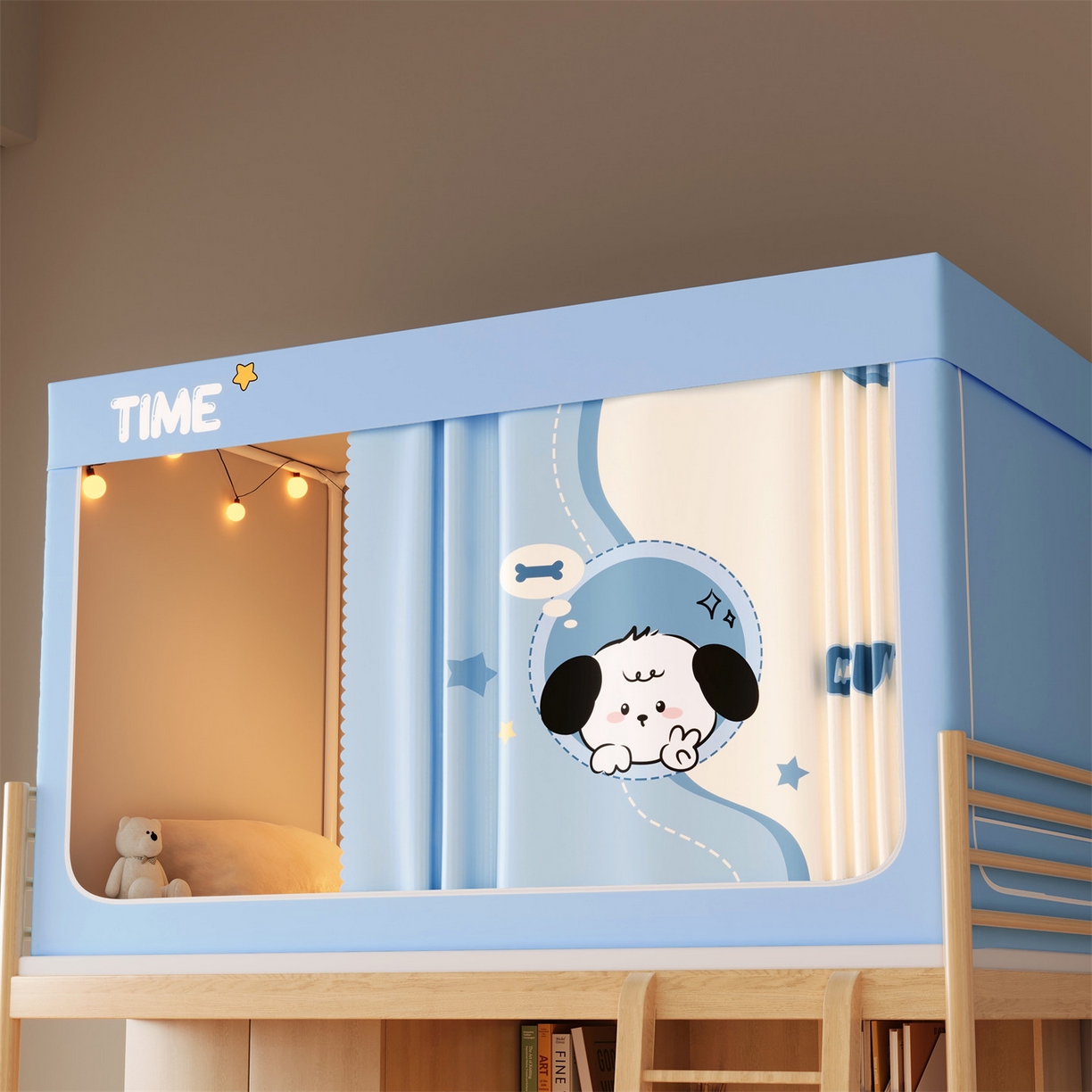 91家纺网 家纺一手货源 找家纺 （总）佳梦家纺 2025新款学生坐床蚊帐-印花系列