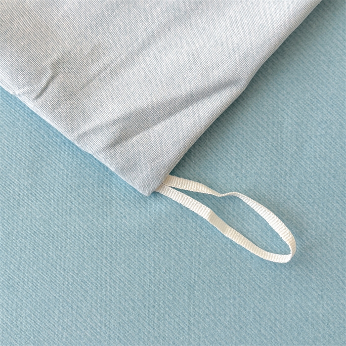 91家纺网 家纺一手货源 找家纺 缦彩 （支持一件定制）2024新款全棉被套加厚生态磨毛学生单被套纯棉被罩 花信光夕-蓝