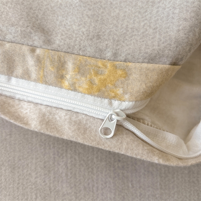 91家纺网 家纺一手货源 找家纺 缦彩 （支持一件定制）2024新款全棉被套加厚生态磨毛学生单被套纯棉被罩 安娜丽丝灰