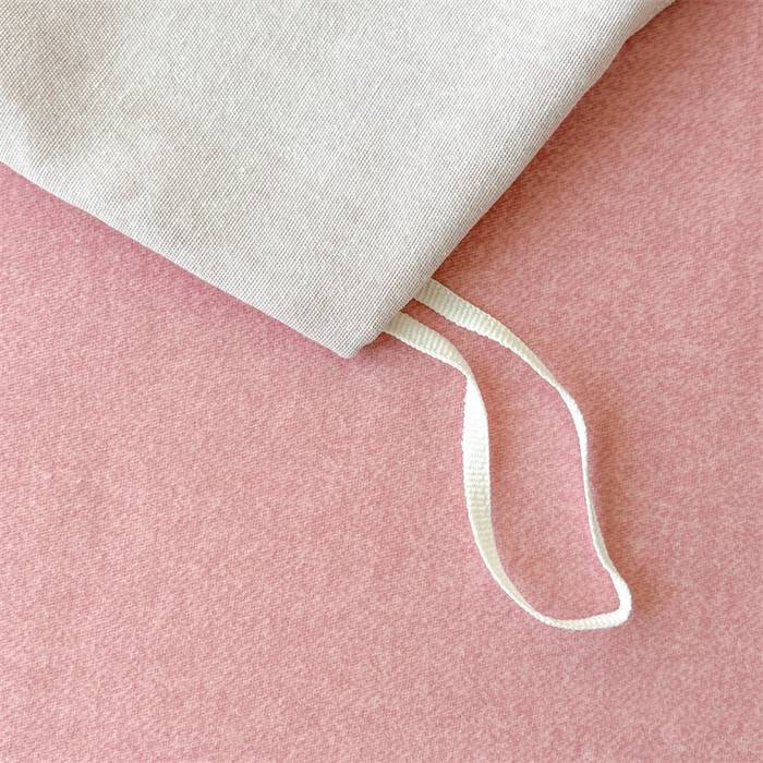 91家纺网 家纺一手货源 找家纺 缦彩 （支持一件定制）2024新款全棉被套加厚生态磨毛学生单被套纯棉被罩 浅忆雏菊-粉