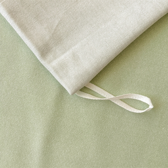 91家纺网 家纺一手货源 找家纺 缦彩 （支持一件定制）2024新款全棉被套加厚生态磨毛学生单被套纯棉被罩 槿花怒放-绿