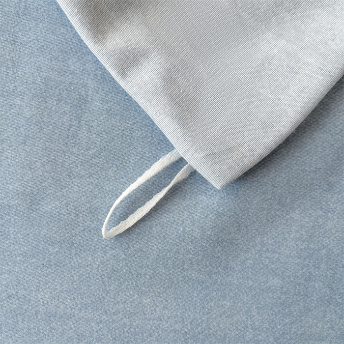 91家纺网 家纺一手货源 找家纺 缦彩 （支持一件定制）2024新款全棉被套加厚生态磨毛学生单被套纯棉被罩 珍妮蓝