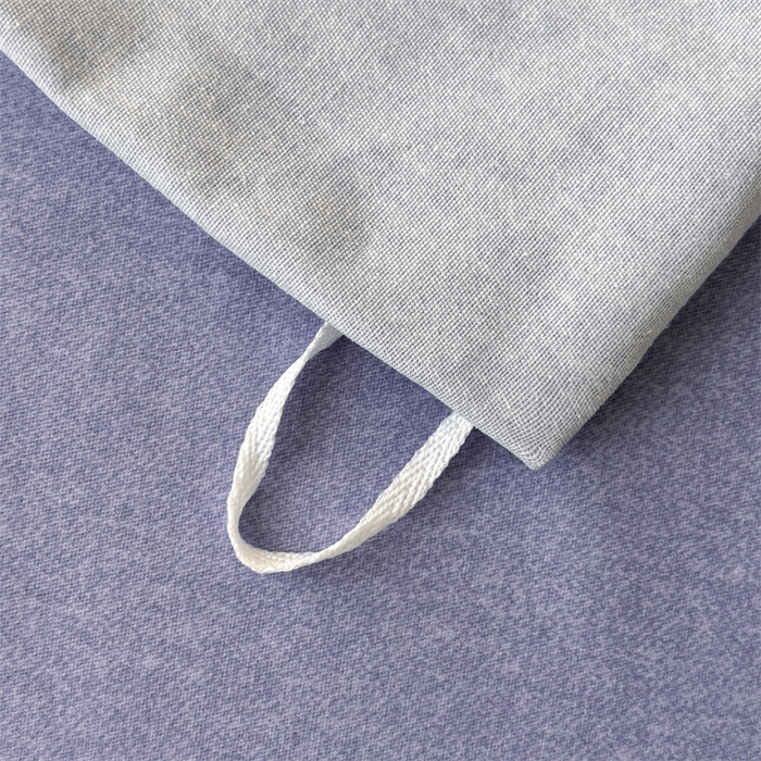 91家纺网 家纺一手货源 找家纺 缦彩 （支持一件定制）2024新款全棉被套加厚生态磨毛学生单被套纯棉被罩 浅忆雏菊-蓝