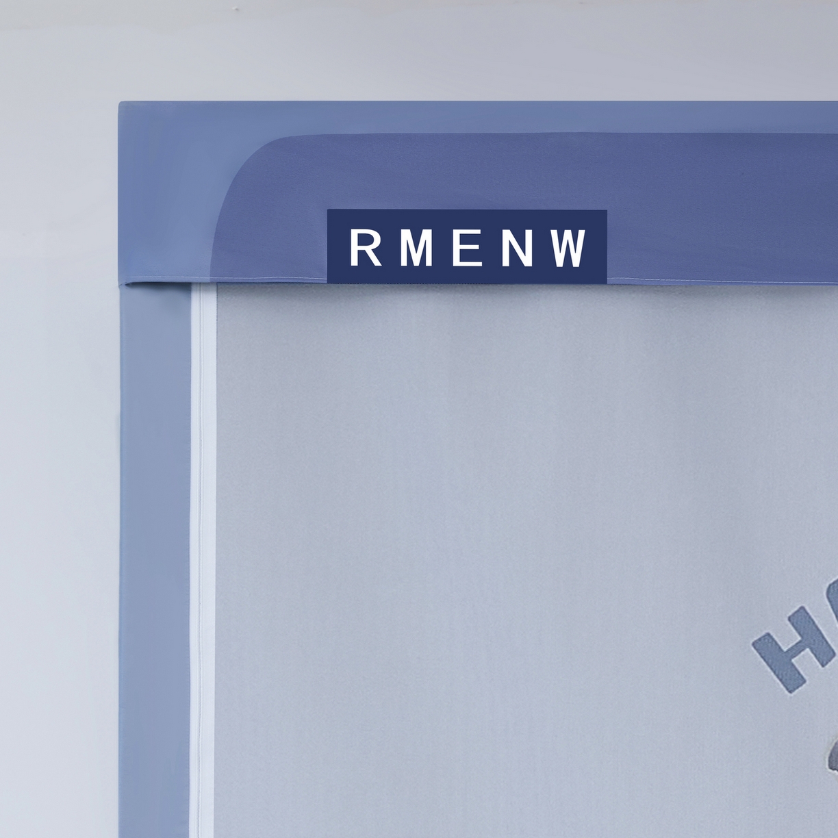 91家纺网 家纺一手货源 找家纺 星际优品 2025新款轻奢款学生一体式遮光蚊帐 星空蓝-小狗派对