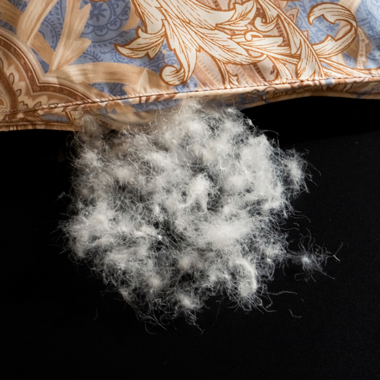 91家纺网 家纺一手货源 找家纺 御眠纺羽绒被壳 2025新款大牌风羽绒被羽绒被壳 慕白