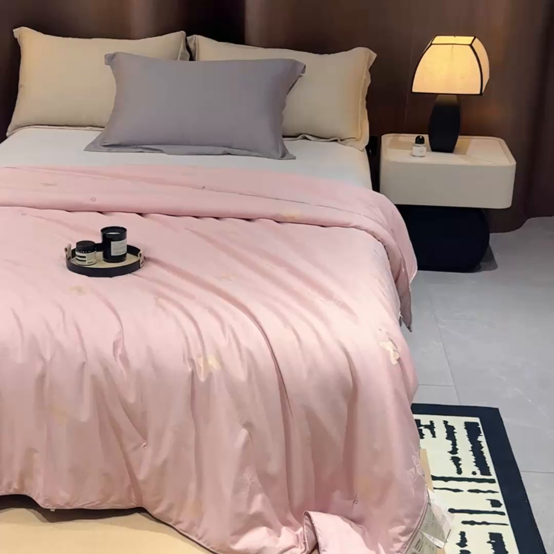 91家纺网 家纺一手货源 找家纺 （总）静若居羽绒被壳 2025新款蚕丝被蚕丝棉