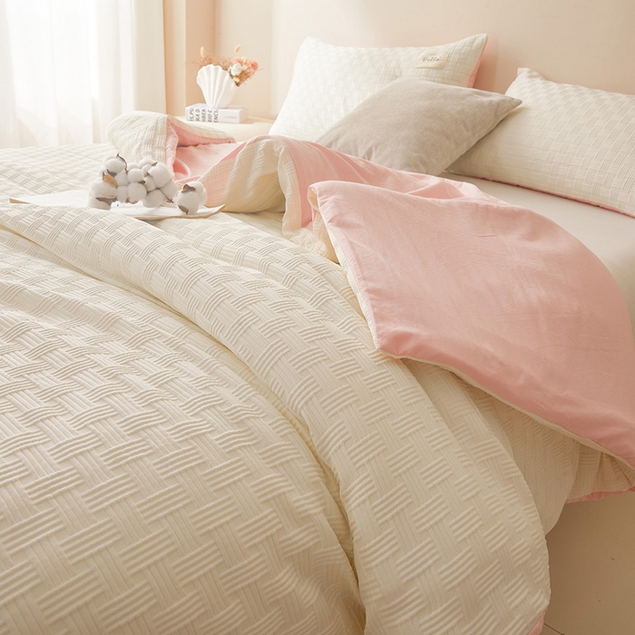 91家纺网 家纺一手货源 找家纺 （总）好睡棉 2025新款华夫格可拆洗新疆棉花被冬被春秋被夏被四季被子被芯