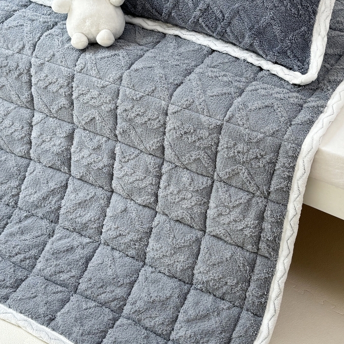 91家纺网 家纺一手货源 找家纺 华誉 2025年新款学生宿舍塔芙蓉床垫跨境外贸爆款 temu希音 Tik Tok供货 星辰灰