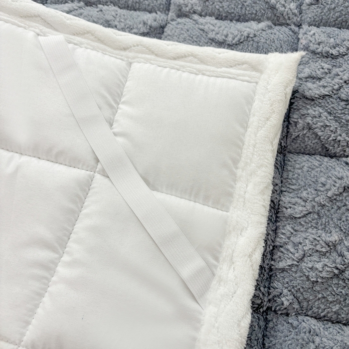 91家纺网 家纺一手货源 找家纺 华誉 2025年新款学生宿舍塔芙蓉床垫跨境外贸爆款 temu希音 Tik Tok供货 星辰灰