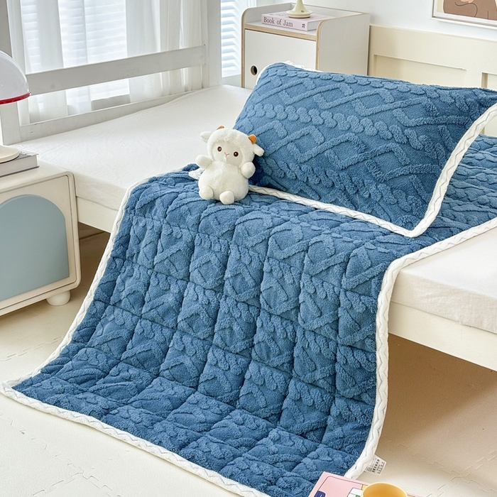 华誉 2025年新款学生宿舍塔芙蓉床垫跨境外贸爆款 temu希音 Tik Tok供货 宝石蓝