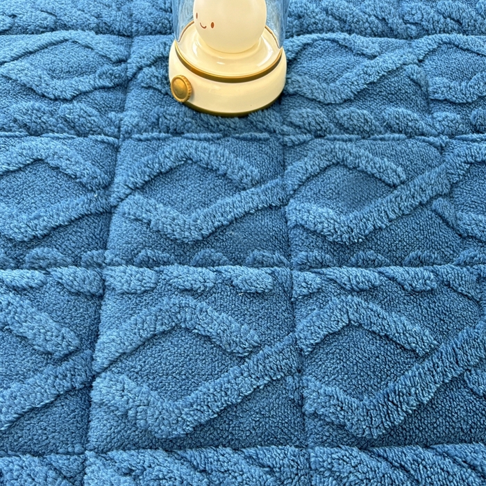 91家纺网 家纺一手货源 找家纺 华誉 2025年新款学生宿舍塔芙蓉床垫跨境外贸爆款 temu希音 Tik Tok供货 宝石蓝