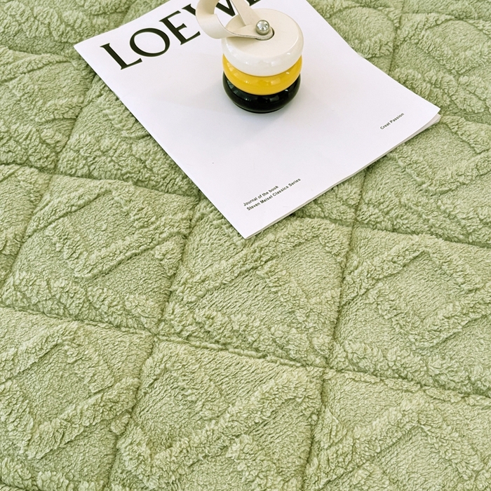 91家纺网 家纺一手货源 找家纺 华誉 2025新款跨境直播电商专供塔芙蓉床垫学生宿舍床褥子 抹茶绿