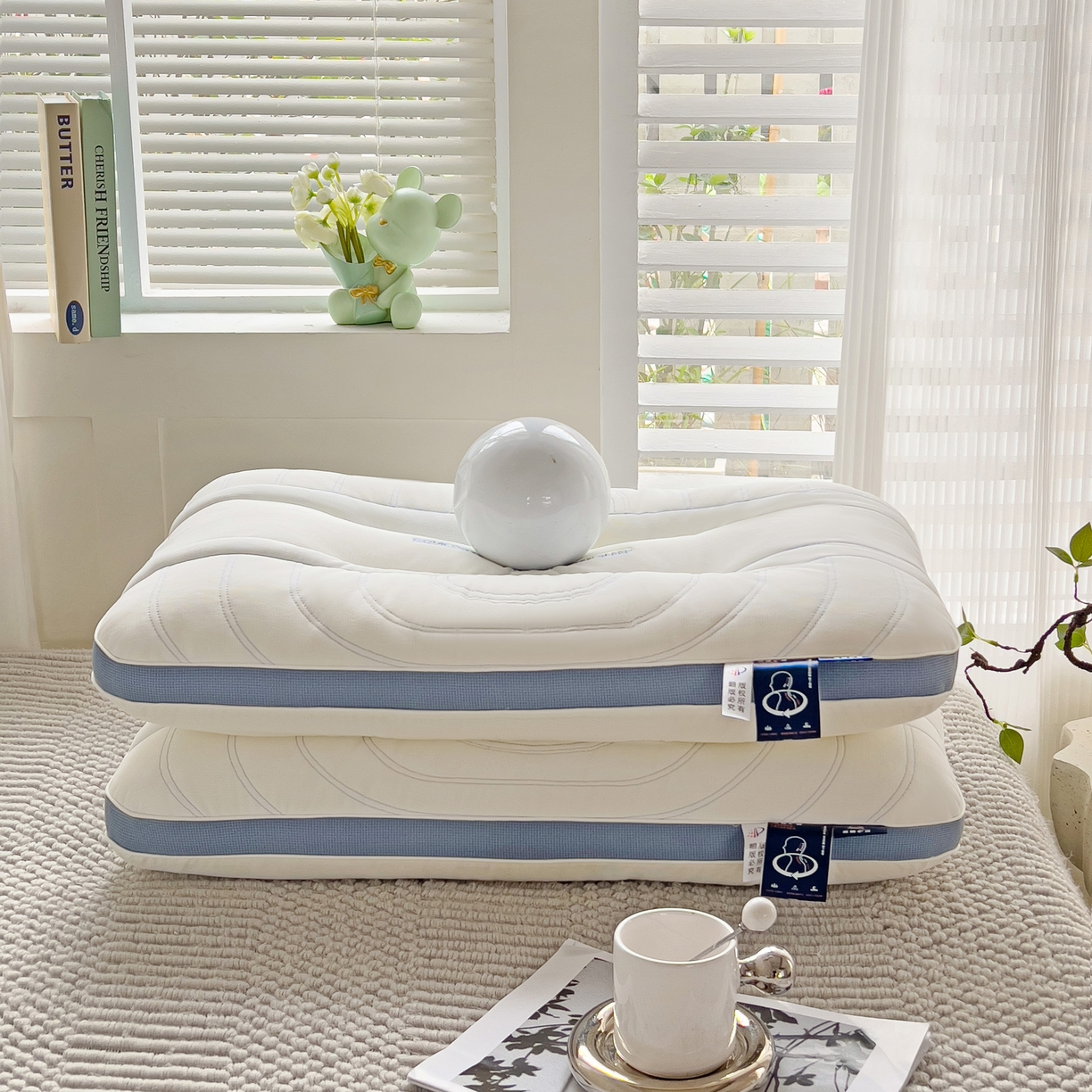 91家纺网 家纺一手货源 找家纺 （总）晚儿 2025新款零压深睡眠枕头枕芯