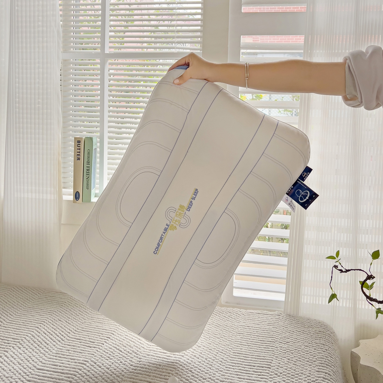 91家纺网 家纺一手货源 找家纺 （总）晚儿 2025新款零压深睡眠枕头枕芯