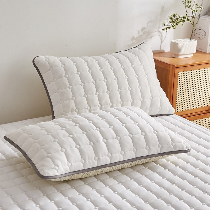 91家纺网 家纺一手货源 找家纺 （总）华誉 2025新款A类原棉大豆夹棉床护垫