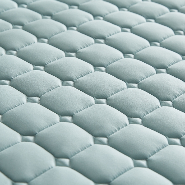 91家纺网 家纺一手货源 找家纺 华誉 2025新款A类原棉大豆夹棉床护垫 绿